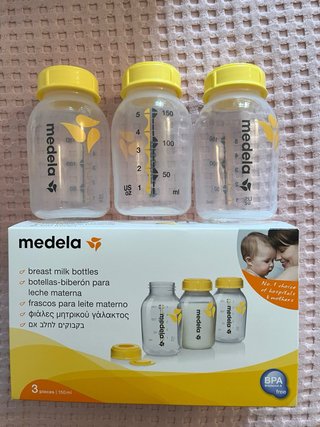 Sacaleches Medela Solo + 3 botellas