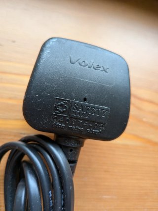 Cable alimentación Trébol C5 UK enchufe inglés