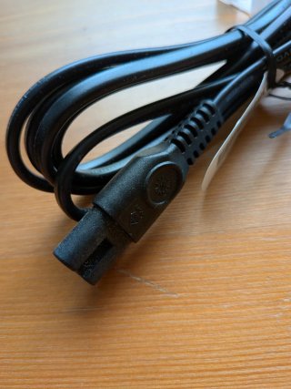 Cable alimentación Trébol C5 UK enchufe inglés