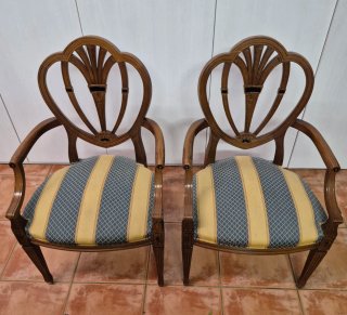 Ganga Muebles Salón Clásicos Madera y  2 sillones
