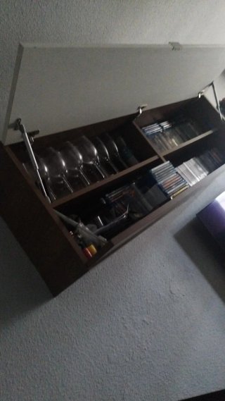 Mueble salón madera maciza