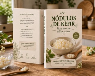 Libro Nódulos de Kéfir: Cultivo Exitoso