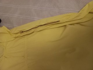 Vestido infantil amarelo sem manga