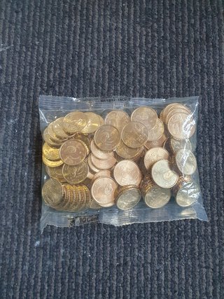 España FMNT bolsa monedas 10 céntimos año 2005 SC