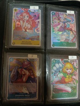 Cartas One Piece: Boa Hancock, Nico Robin