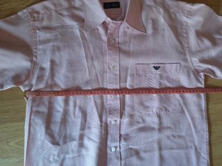 Camisa Armani Jeans Rosa