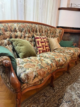 Sofá Estilo Rococó Francés