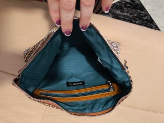 Bolso MISAKO estampado étnico