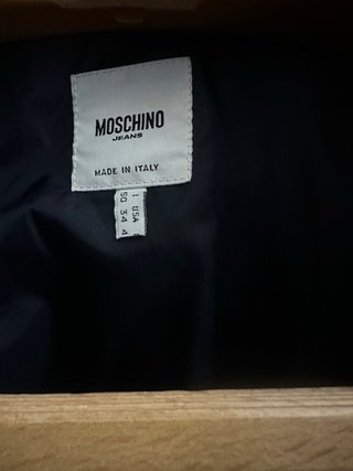 Giacca Moschino uomo blu