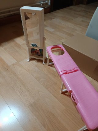 Accesorios Nancy Silla Plegable Rosa