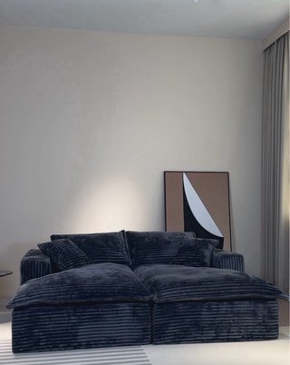 Sofá Cama Pana Gris