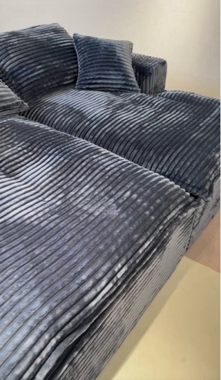 Sofá Cama Pana Gris