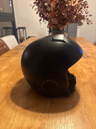 Casco Moto Guzzi Abierto Negro