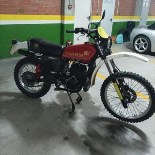 Montesa Enduro 360 H6 Roja y Amarilla