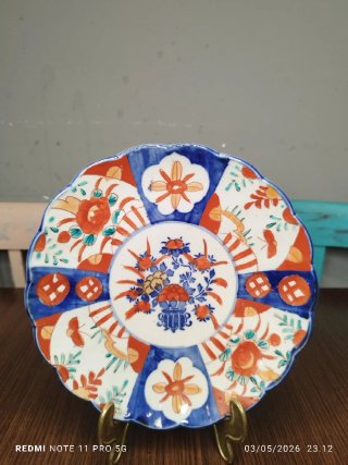 Plato antiguo japonés Imari