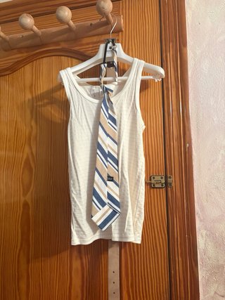 Traje de comunión azul