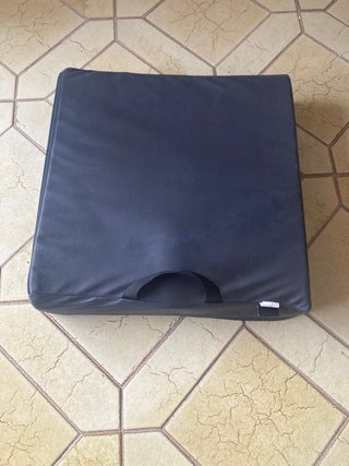 Cojín ortopédico para silla negro