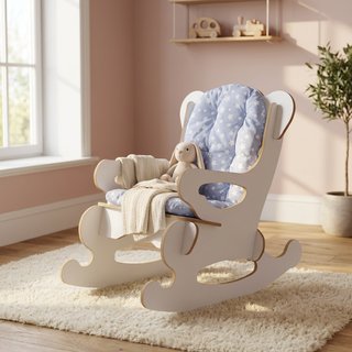 Sillón Mecedora Infantil con Cojín