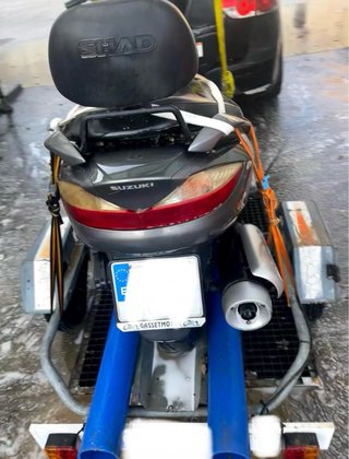 Suzuki Burgman 125 gris 2010