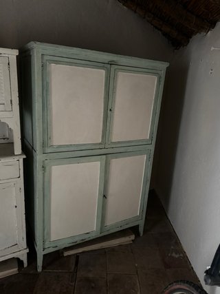 Dos Muebles Antiguos Madera