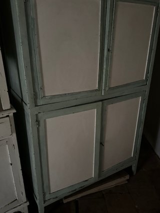 Dos Muebles Antiguos Madera