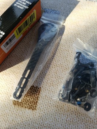 Supporto manubrio bici Carbon Fiber