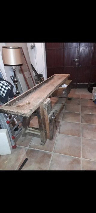 Banco de carpintero antiguo
