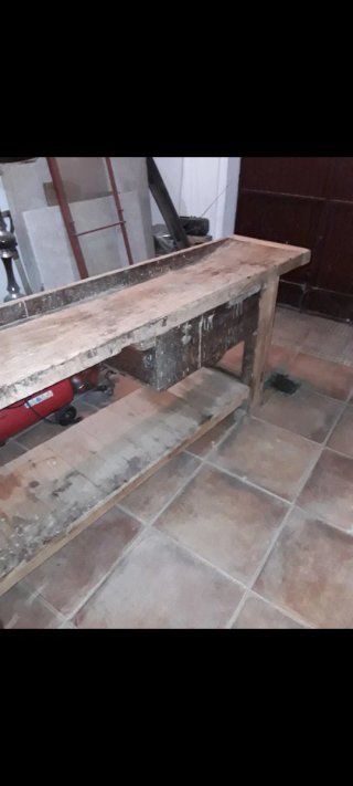 Banco de carpintero antiguo
