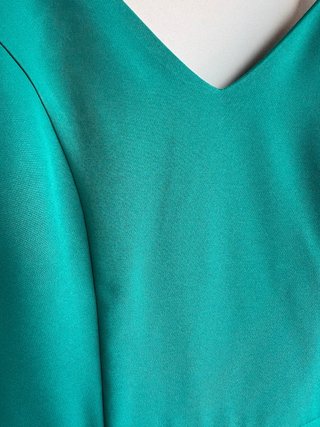 Vestido corto Green Coast verde azulado nuevo con