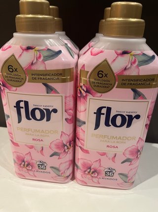Pack 4 Flor Perfumadores Rosa 36 Lavados