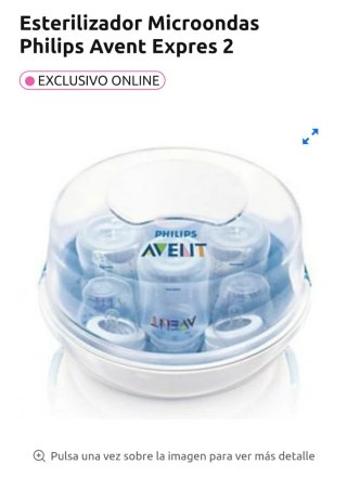 Esterilizador Microondas Philips Avent Expres