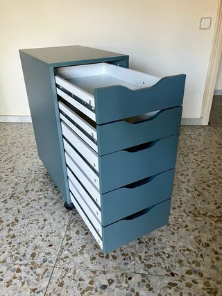 Cajonera Alex Ikea con ruedas