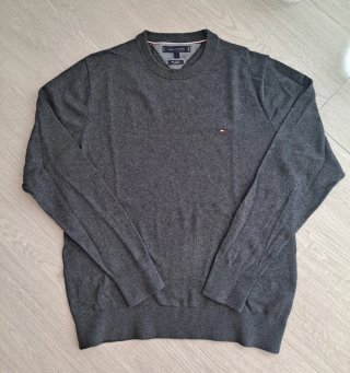 Jersey Tommy Hilfiger Gris Talla L  Cashmere