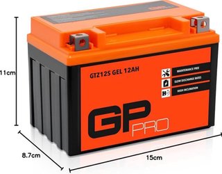 Batería Moto GP Pro GTZ12S GEL 12Ah