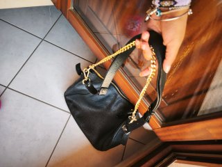 Borsa Cuoieria Fiorentina Pelle Nera