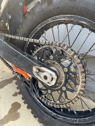 KTM 250 EXC TPI Naranja/Blanca