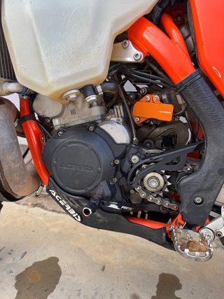 KTM 250 EXC TPI Naranja/Blanca