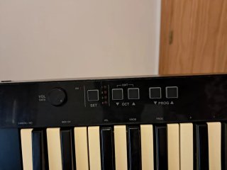 Teclado midi iRig 37 Keys Pro