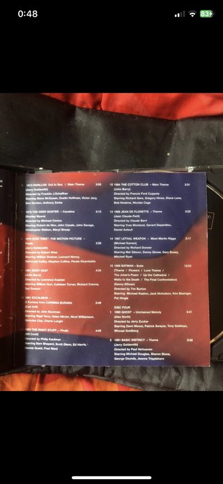 Cinema Century 2000 BSO 4 CD Set