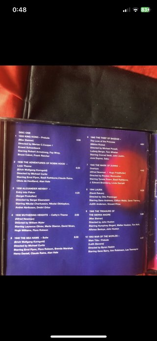 Cinema Century 2000 BSO 4 CD Set