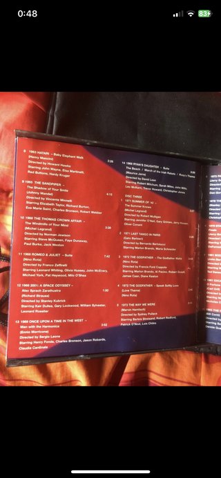 Cinema Century 2000 BSO 4 CD Set