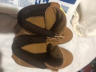 Botas de cuero marrones