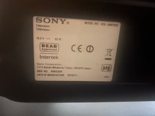 TV Sony 48'' Negro