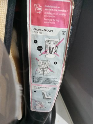 Silla coche Baby Auto negra