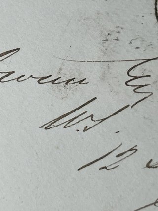 Lettera Regno Unito Penny Red