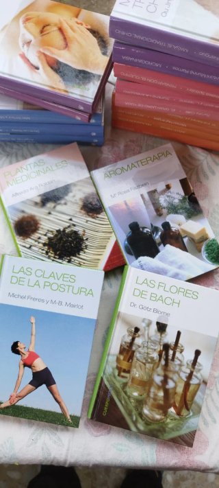 Lote colección libros Cuerpo Mente RBA