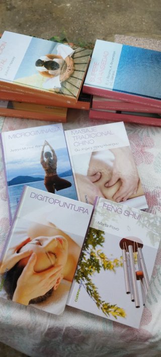 Lote colección libros Cuerpo Mente RBA