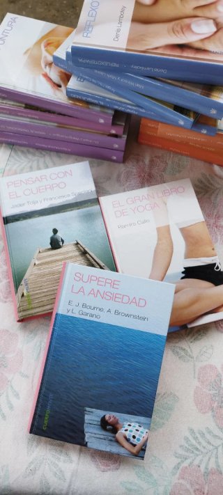Lote colección libros Cuerpo Mente RBA