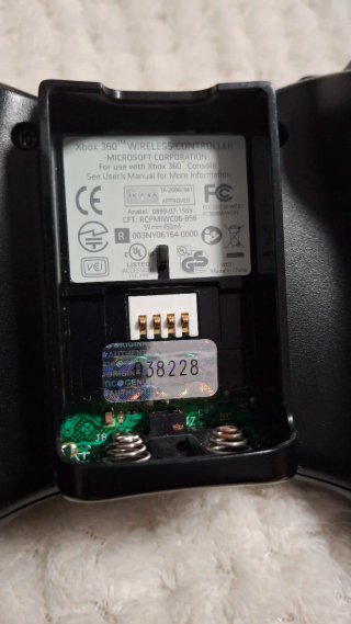 Mando Xbox 360 Negro