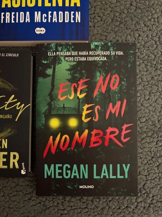 Pack Libros Thriller NUEVOS.